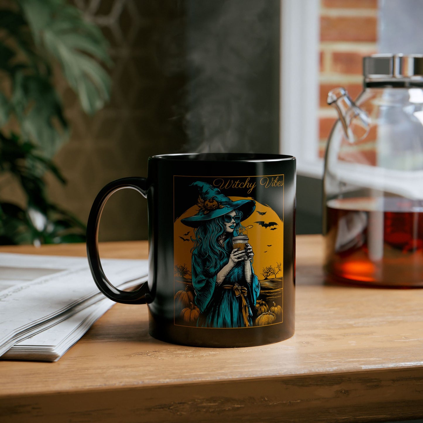 Witchy Vibes Mug β Spooky Season Coffee Cup
