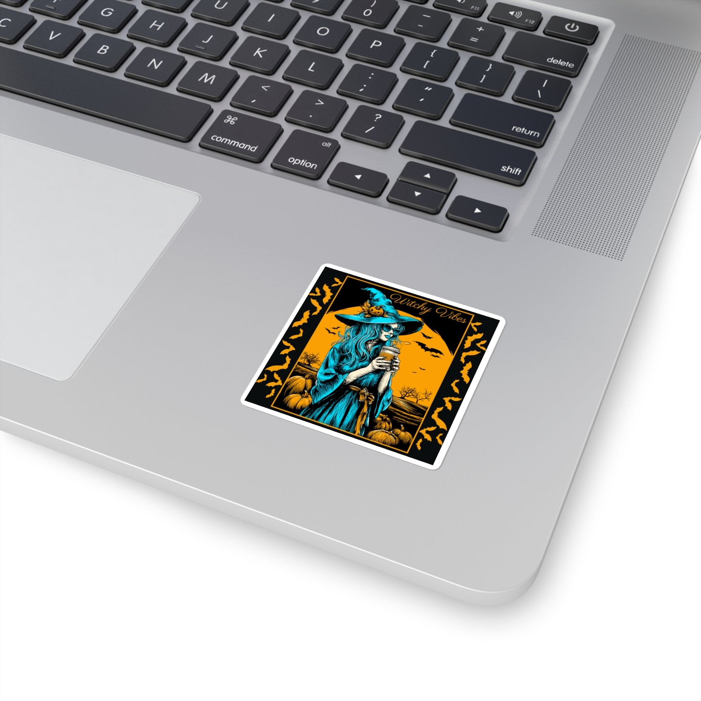 Witchy Vibes Sticker β Spooky Season Aesthetic for Laptops & More