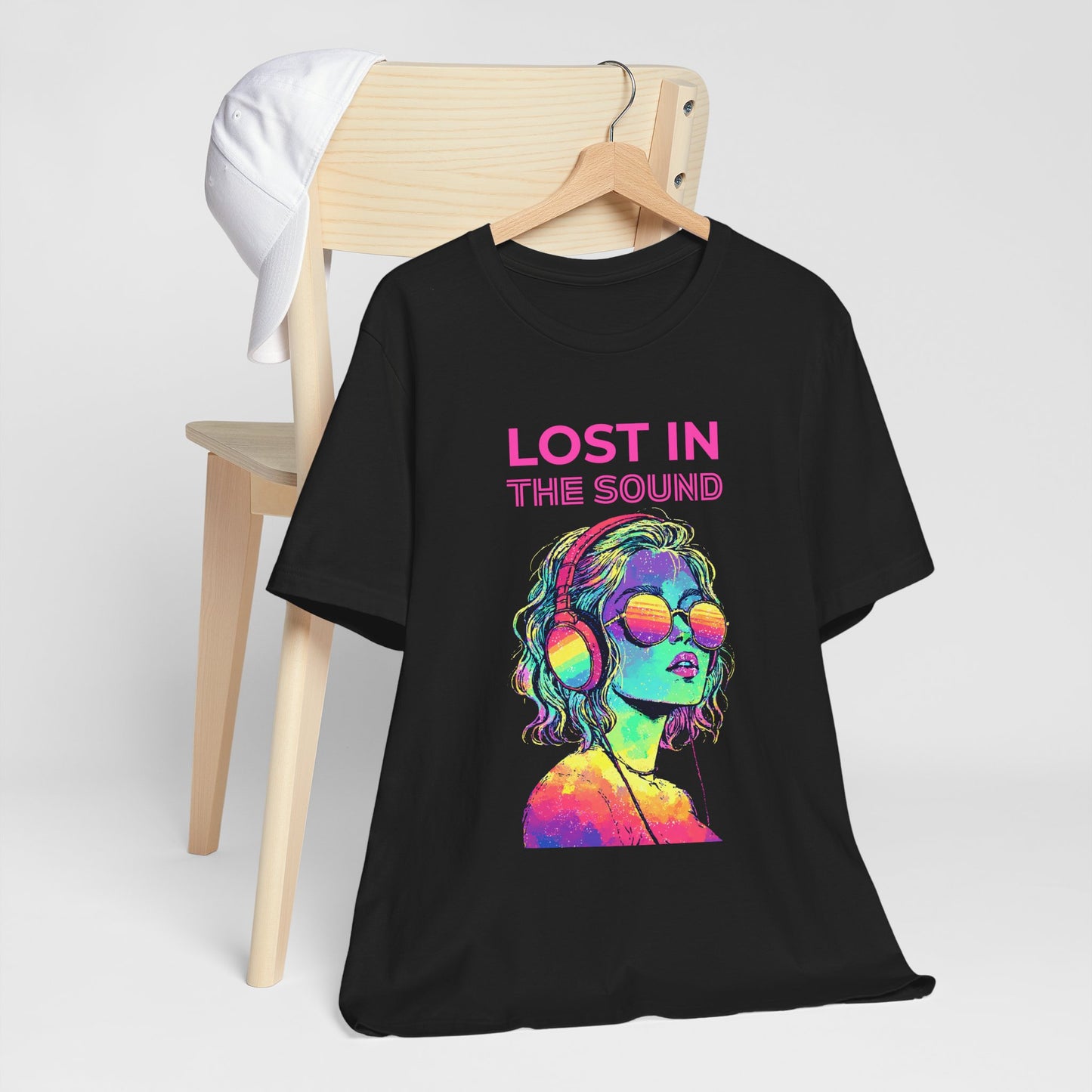 Lost in the Sound Tee β Bold Color & Chill Vibes