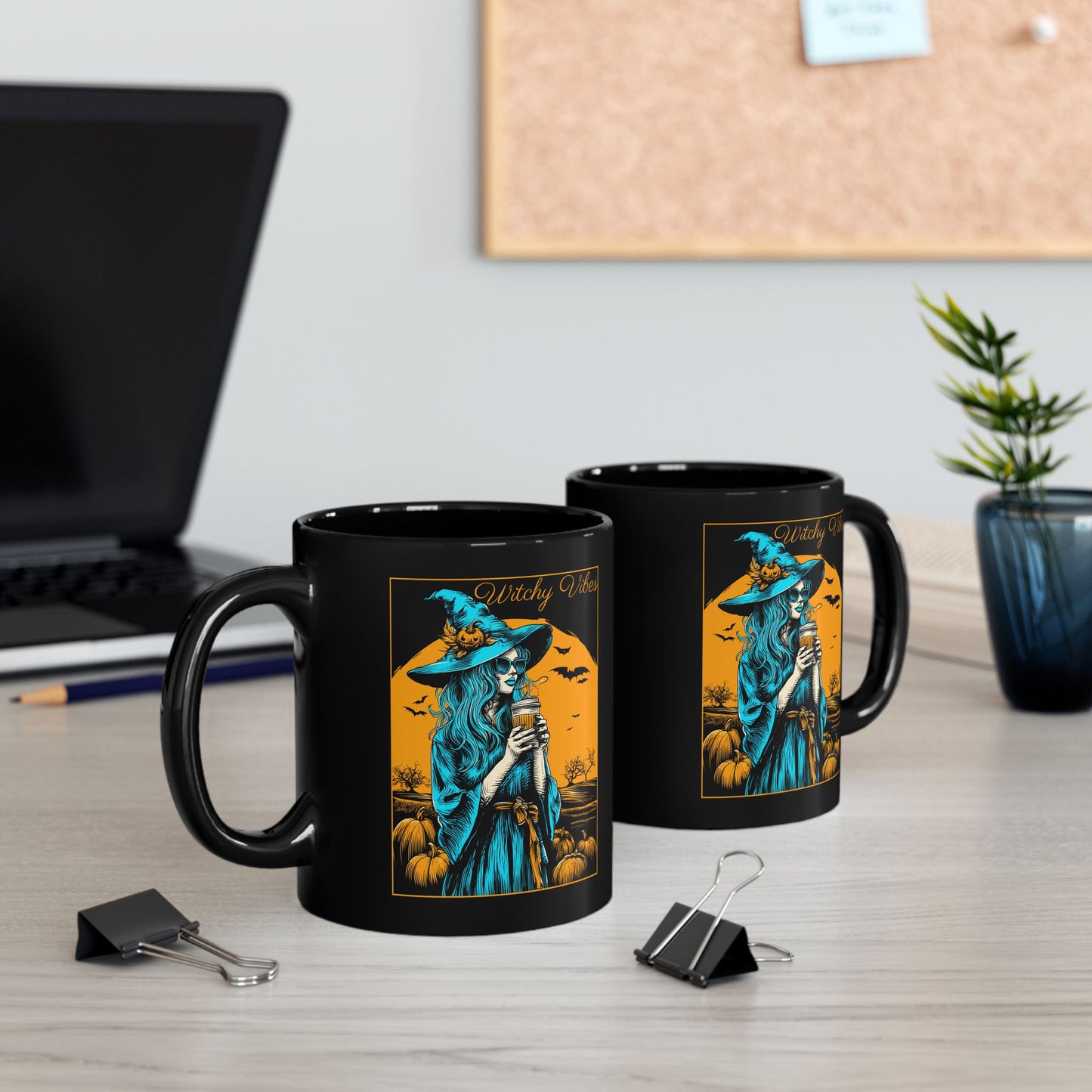 Witchy Vibes Mug – Spooky Season Coffee Cup