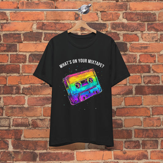 What’s On Your Mixtape? Tee – Retro Color for Music Lovers