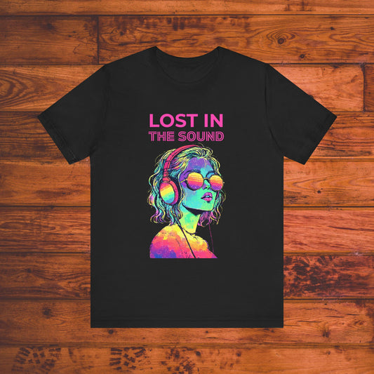 Lost in the Sound Tee – Bold Color & Chill Vibes