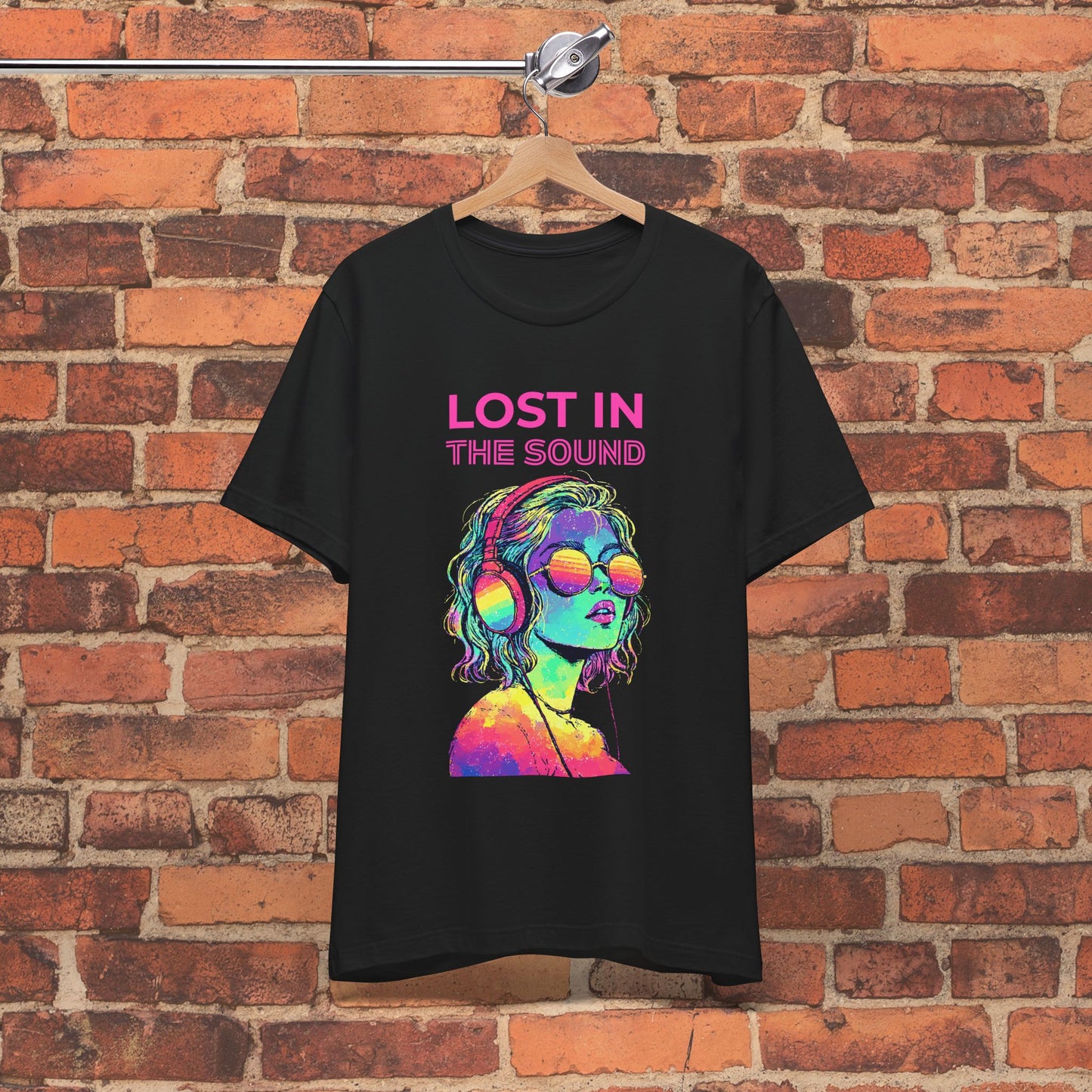 Lost in the Sound Tee – Bold Color & Chill Vibes